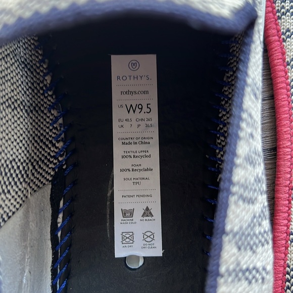 Worn Once Rothy’s Maritime Tiger Sneakers! - Picture 10 of 13